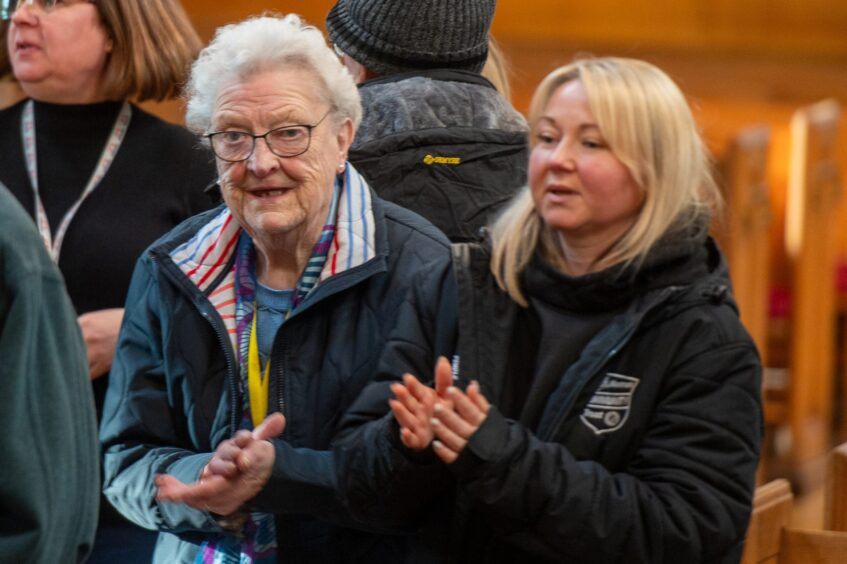 Forfar church dementia centres celebration