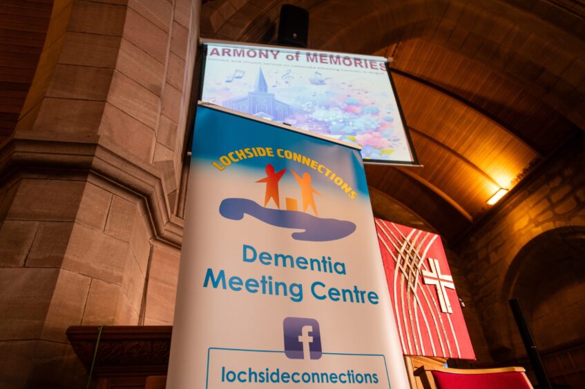 Angus dementia meeting centres event.