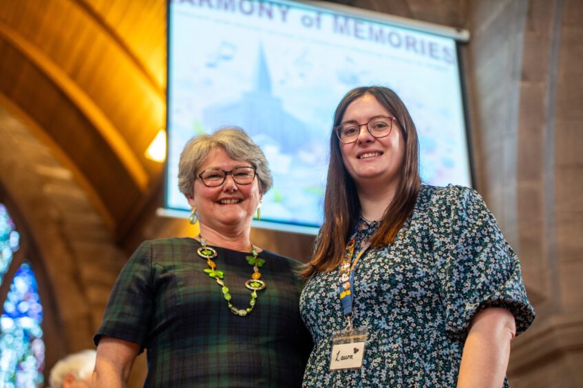 Harmony of Memories dementia event at Forfar church.