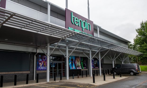 the exterior of Tenpin Dundee