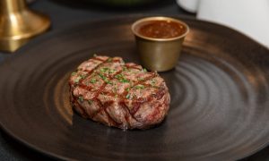 Fillet steak and whisky sauce at Don Padrino in Dundee. Image: Kenny Smith/DC Thomson