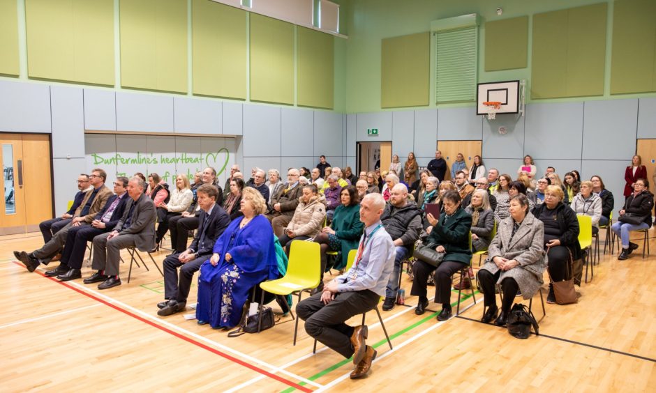 Guests at the Abbeyview Community hub official opening