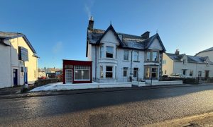 A bed and breakfast for sale The property is on Main Street in Killin.