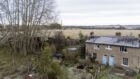 Front view of Luncarty cottage.