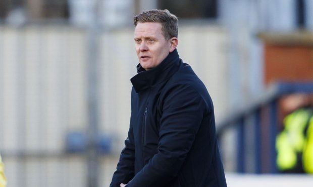 Raith Rovers boss Barry Robson.