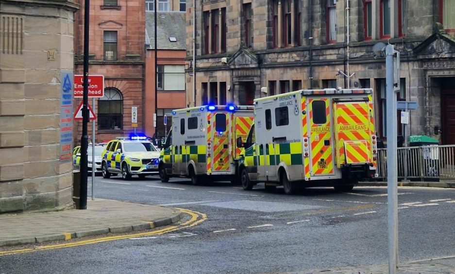 Man Dies As Emergency Services Called To Dundee City Centre Street