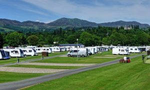 Milton of Fonab Caravan Park.