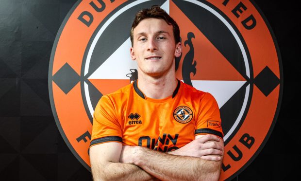 Ruari Paton is Dundee United's first signing of the January transfer window