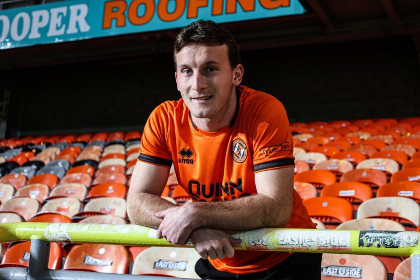 Ruari Paton at Dundee United's Tannadice home