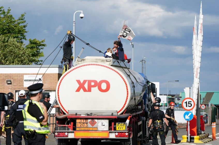 Ineos protest