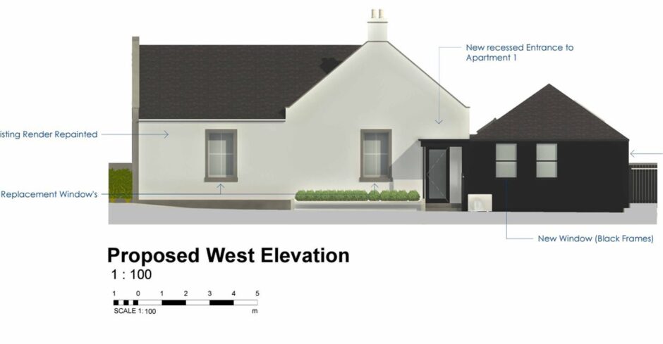 Philip Hall Carnoustie housing conversion