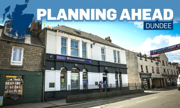 To go with story by Laura Devlin. Former RBS branch in Broughty Ferry could be transformed into a cocktail bar  Picture shows; Former RBS branch in Broughty Ferry . Brook Street, Broughty Ferry . Supplied by DC Thomson  Date; Unknown