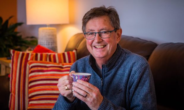 Dunblane dad Kenny Forbes feels lucky to still be here after being diagnosed with pancreatic cancer over a decade ago