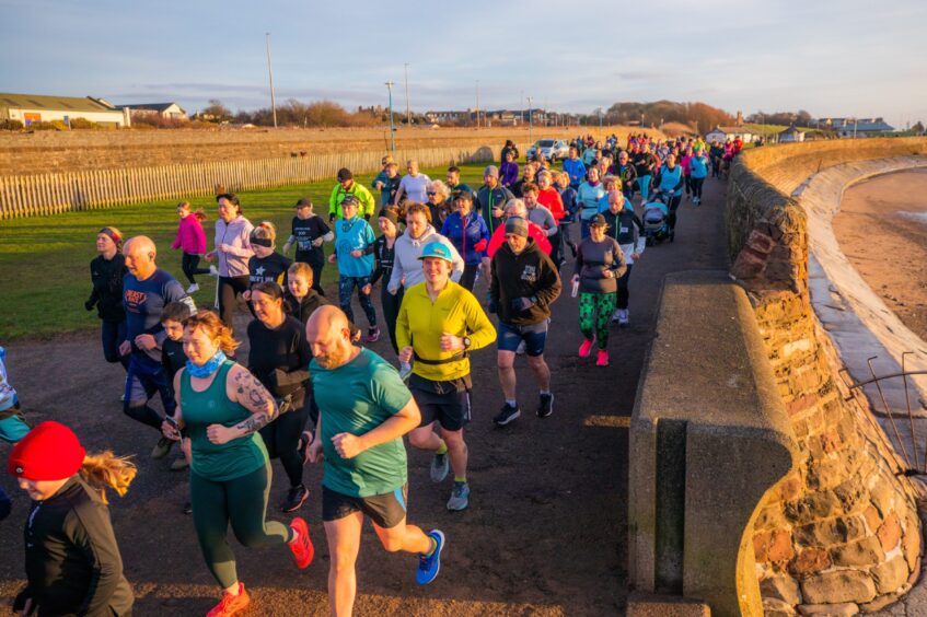 Third anniversary Arbroath parkrun.