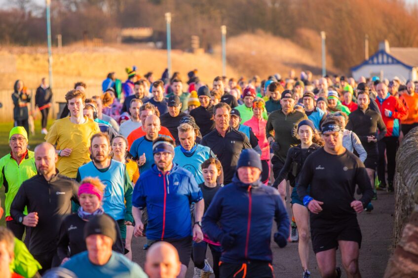 Arbroath parkrun third birthday.