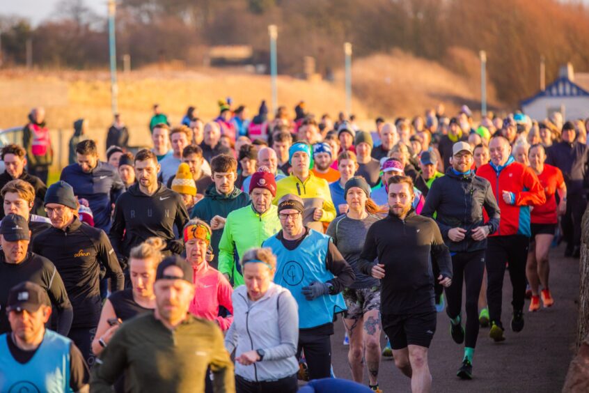 West Links parkrun in Arbroath.