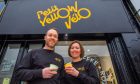 Nathan and Jennifer Kaczmarski at Petit Yellow Vélo in Crieff. Image: Steve MacDougall/DC Thomson