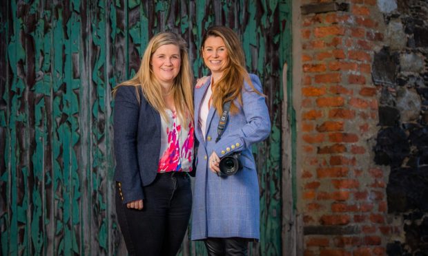 Perthshire wedding photographer sisters Eilidh Robertson and Laura Hay.