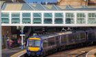 A ScotRail train at Perth Railway Station. Image: Steve MacDougall/DC Thomson