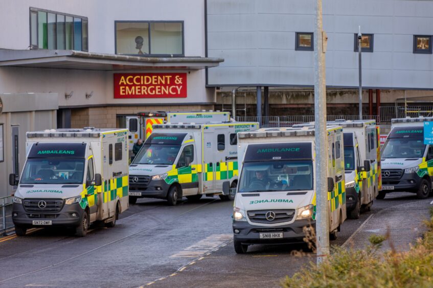 Victoria Hospital, Kirkcaldy, A&E Department
