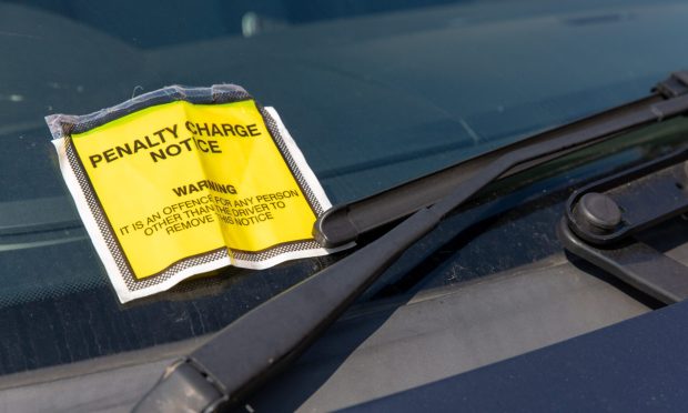 Thousands of parking tickets have been issued in Dunfermline. Image: Steve Brown/DC Thomson