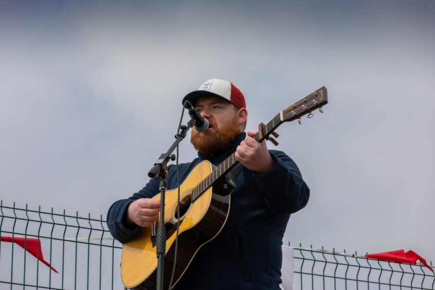 Fife singer Cammy Barnes. 