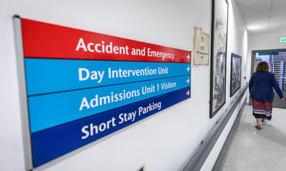 Victoria Hospital, A&E department, Fife