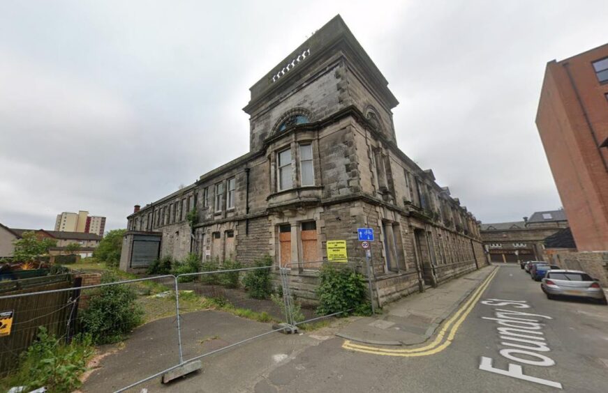 The former St Margaret's linen works. 