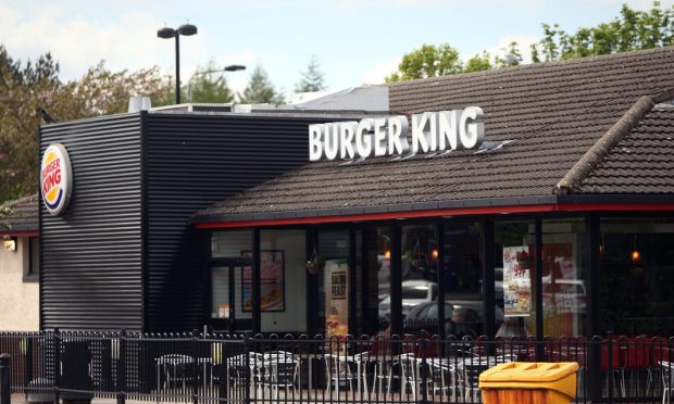 Burger King at the Kingsway West Retail Park. Image: DC Thomson.