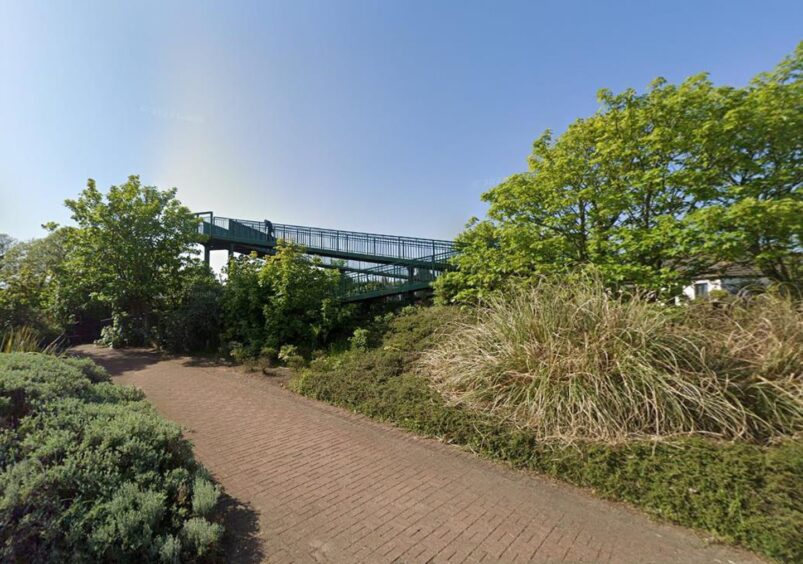 The Links Parade footbridge will be demolished.