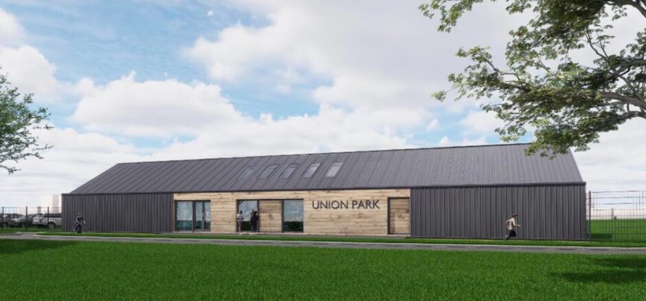 Union Park community sports hub design