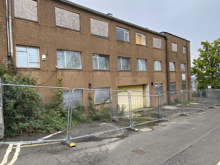 Plans were previously submitted to demolish the site. 