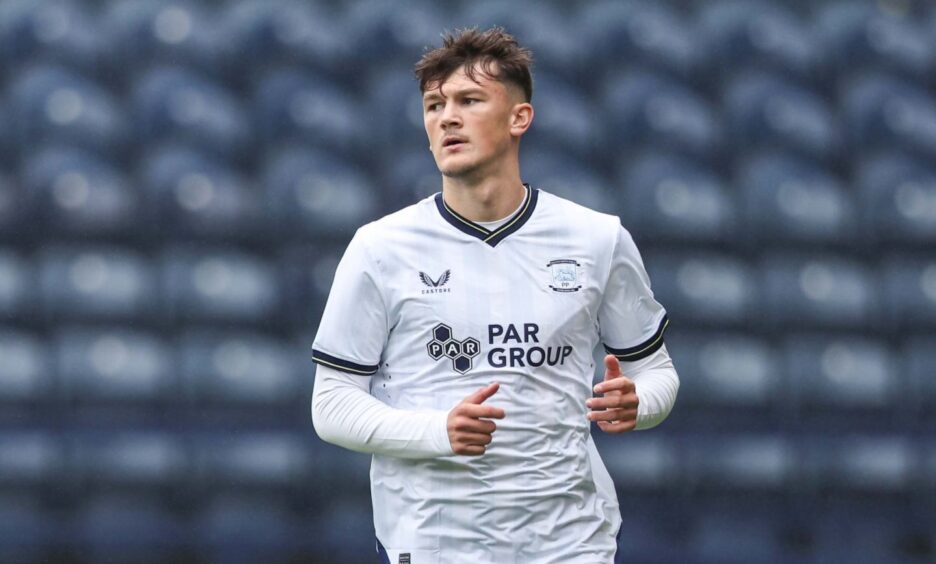 Calvin Ramsay in action for Preston North End. 