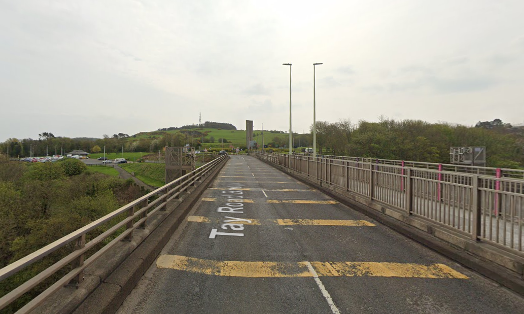 The Fife end of the Tay Road Bridge. Image: Google Street View