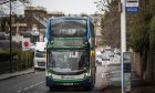 A Stagecoach bus operating the 73A bus from Ninewells Hospital to Monifieth. Image: Mhairi Edwards/DC Thomson