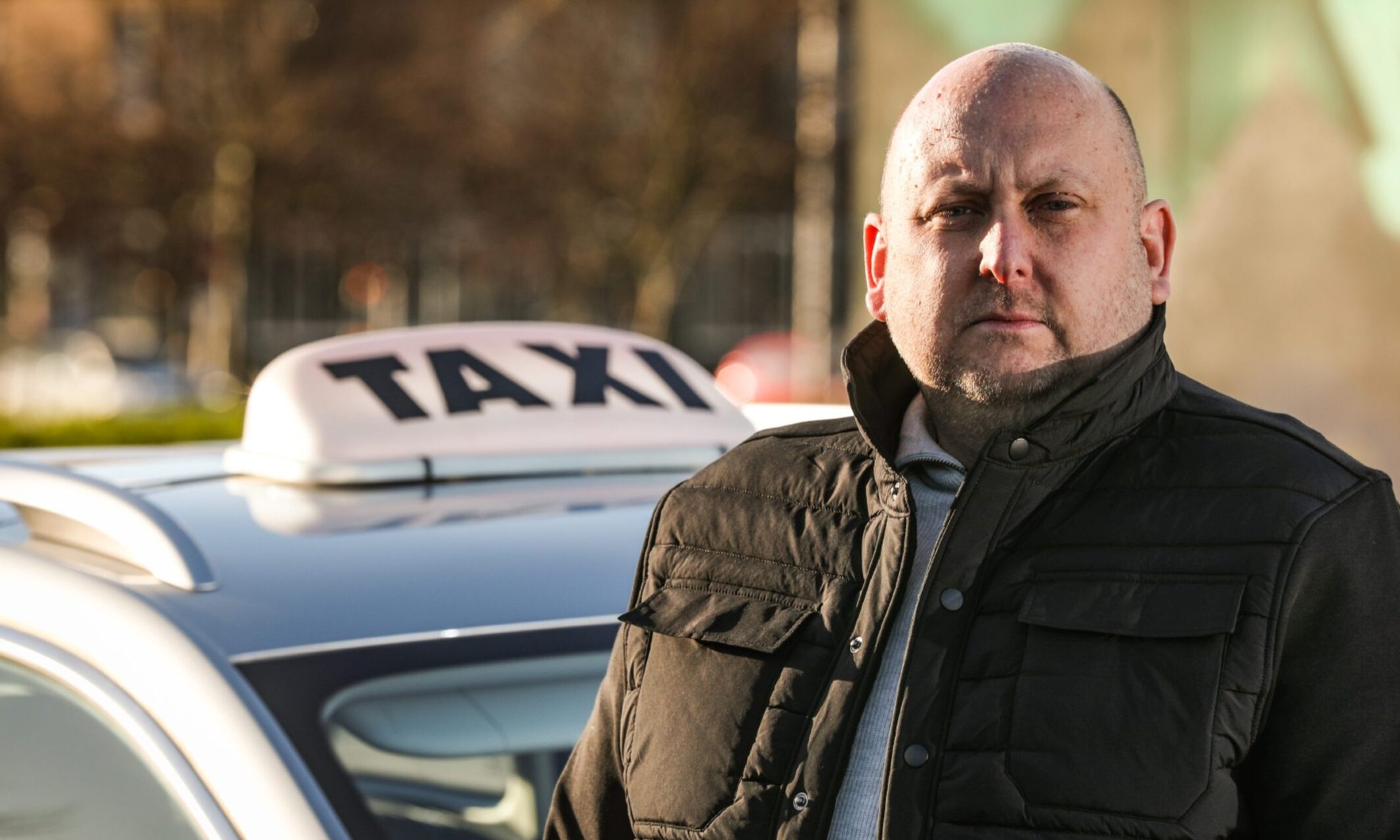 Dundee taxi driver Andy Sturrock.