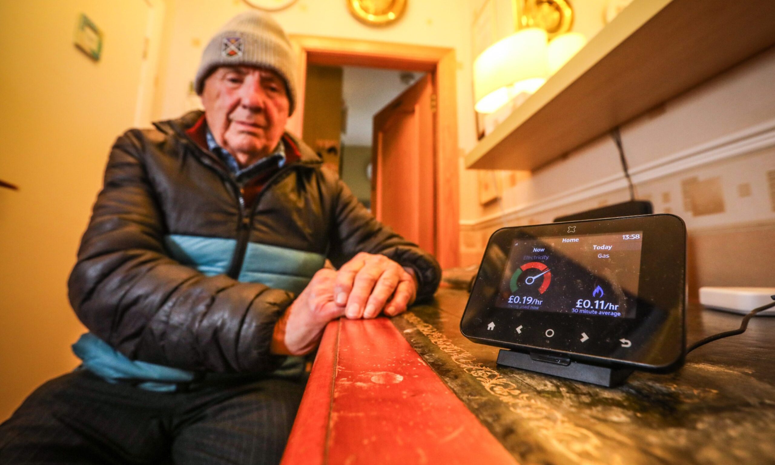 James Yule from St Andrews fears his smart meter is faulty