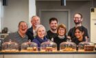 Staff and volunteers at the new Monifieth Activity Centre with manager Linda Webster (far left). Image: Mhairi Edwards/DC Thomson