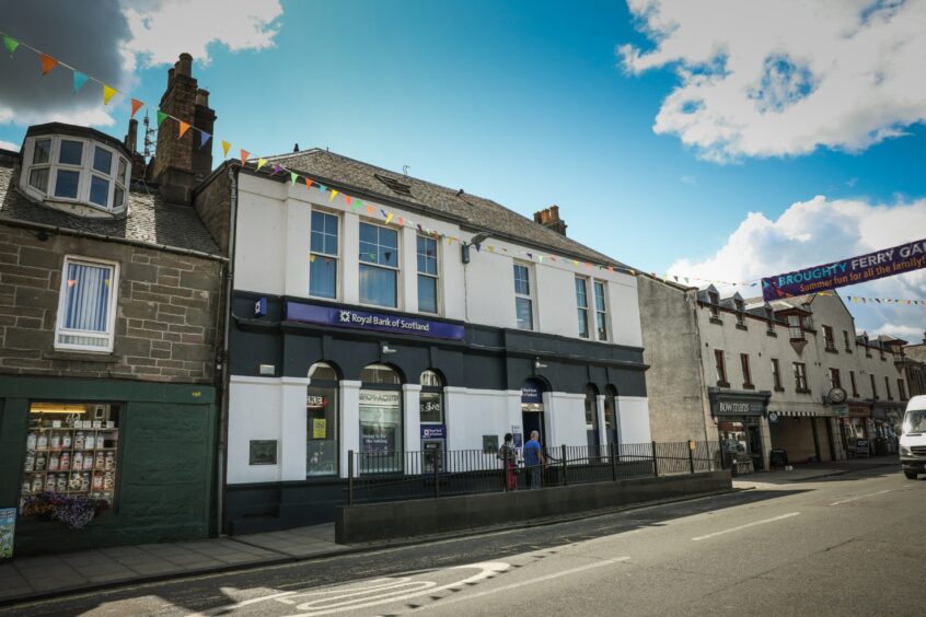 The former RBS branch on Brook Street. 