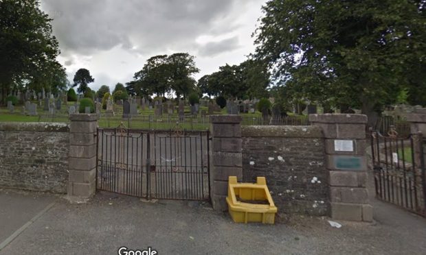 The Easterbank entrance to Newmonthill cemetery in Forfar. Image: Google