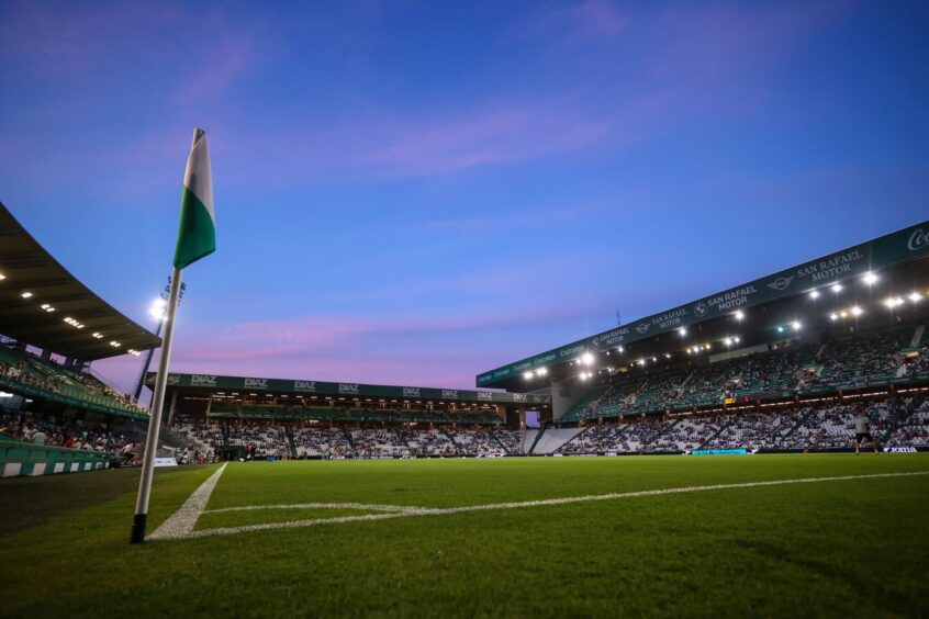 Córdoba's La Rosaleda stadium.