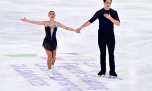 Four-time British champions Ana Vaipan-Law and Luke Digby finish an impressive European Championships performance. Image: Raniero Corbelletti/Shutterstock