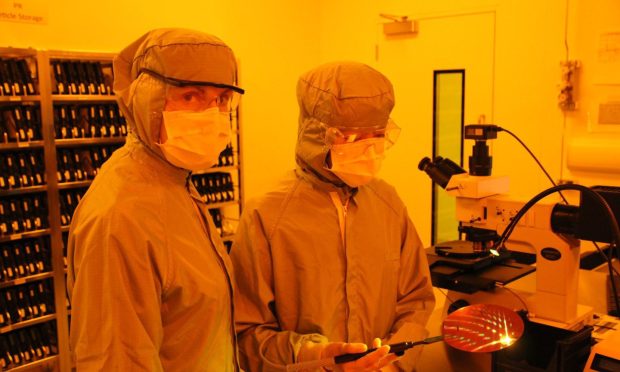 The Fife technology firm is set to spend its investment on capital equipment. Image: Clas-SiC Wafer Hub