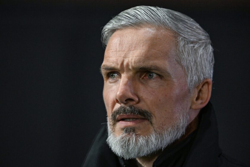 Dundee United boss Jim Goodwin.