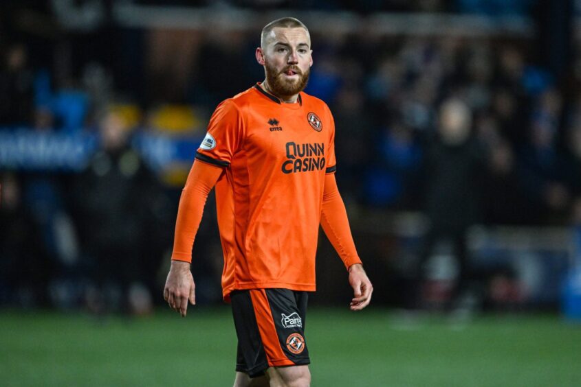 Allan Campbell, pictured, made his Dundee United debut