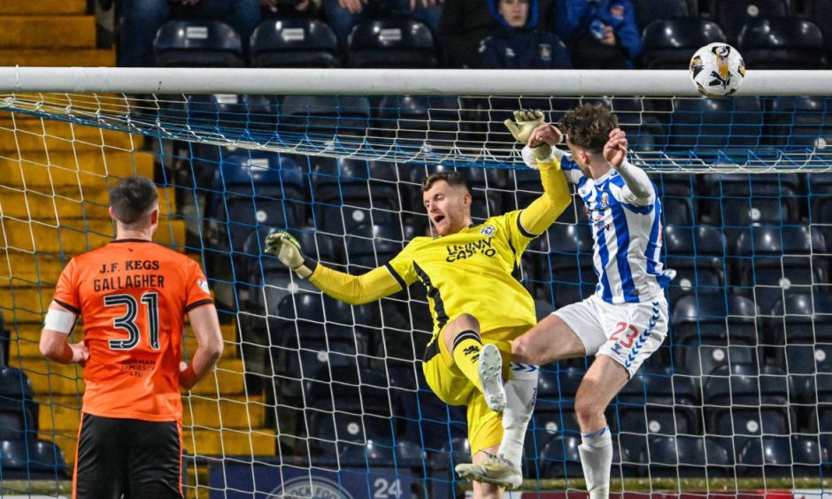 Marley Watkins converts the only goal of the game last weekend.