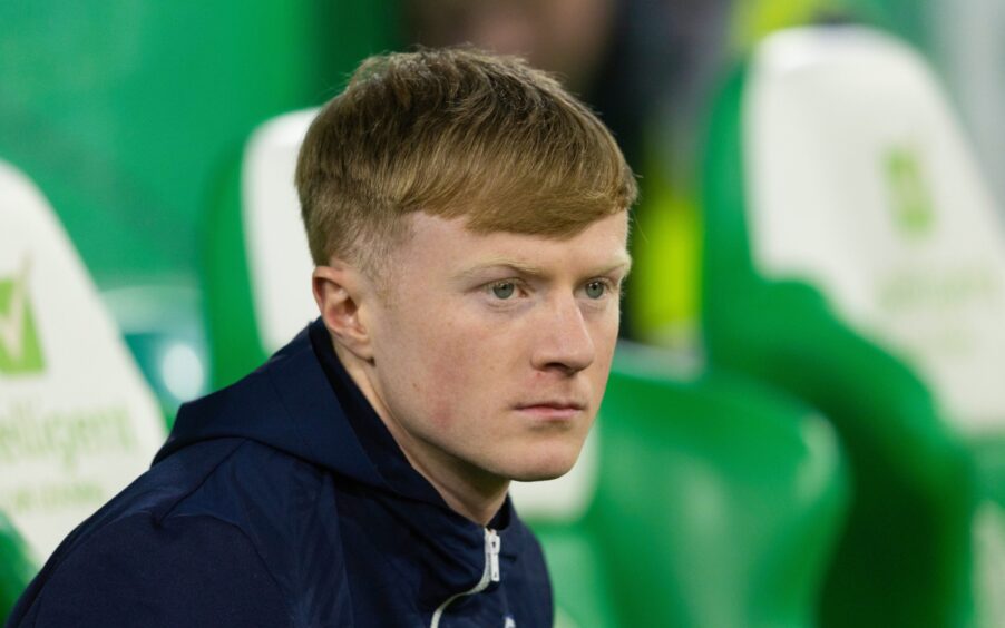 Lyall Cameron sat out for Dundee. Image: Craig Foy/SNS