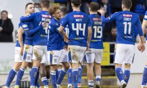 A St Johnstone side peppered with January signings saw off Hamilton Accies in the Scottish Cup. Image: Ross MacDonald/SNS