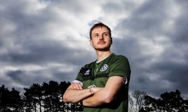 Kristijan Trapanovski, pictured at Dundee United's St Andrews training base.