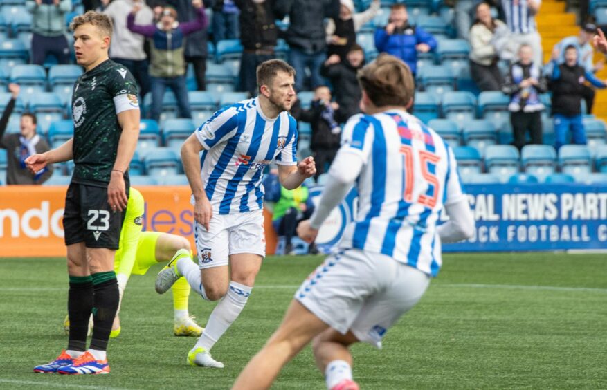 Liam Polworth opening the scoring for Kilmarnock after Elliot Watt lost possession for St Johnstone.